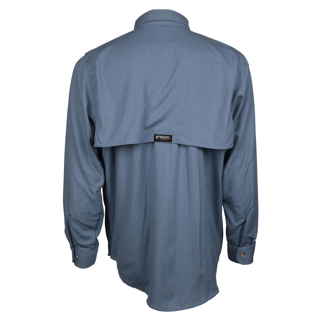 Medium Blue Shirt - MCR Safety - Inherent Blend