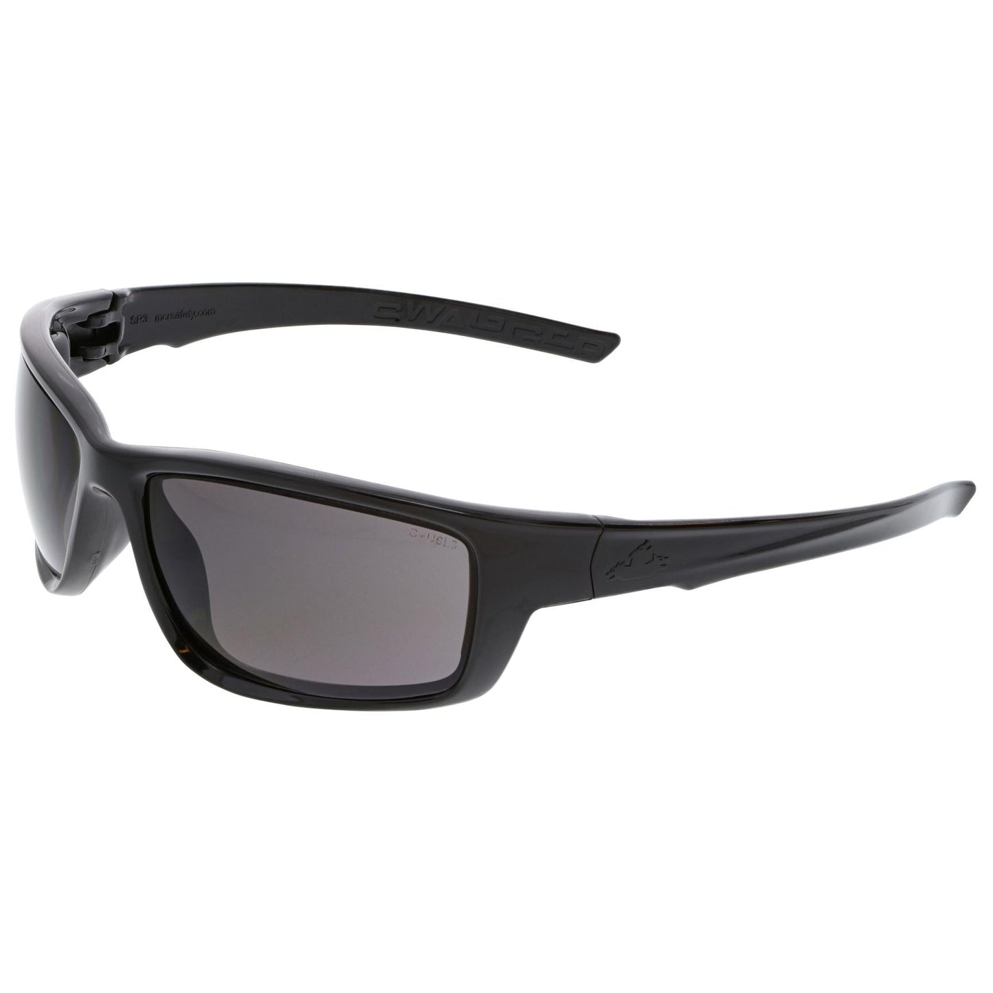 Clear Lens Glasses - MCR Safety - Safety Blue Frame