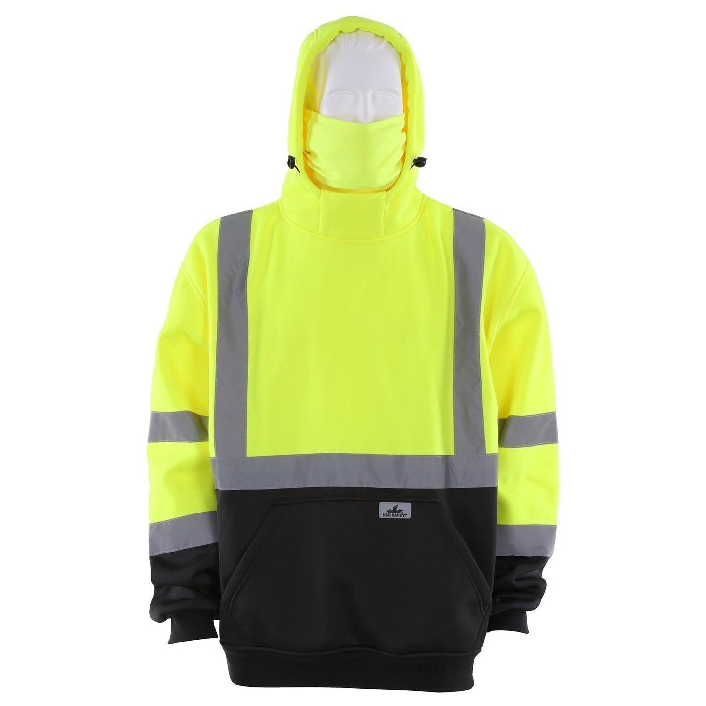 Yellow Lime Safety Sweatshirt - MCR Safety - High Visibility