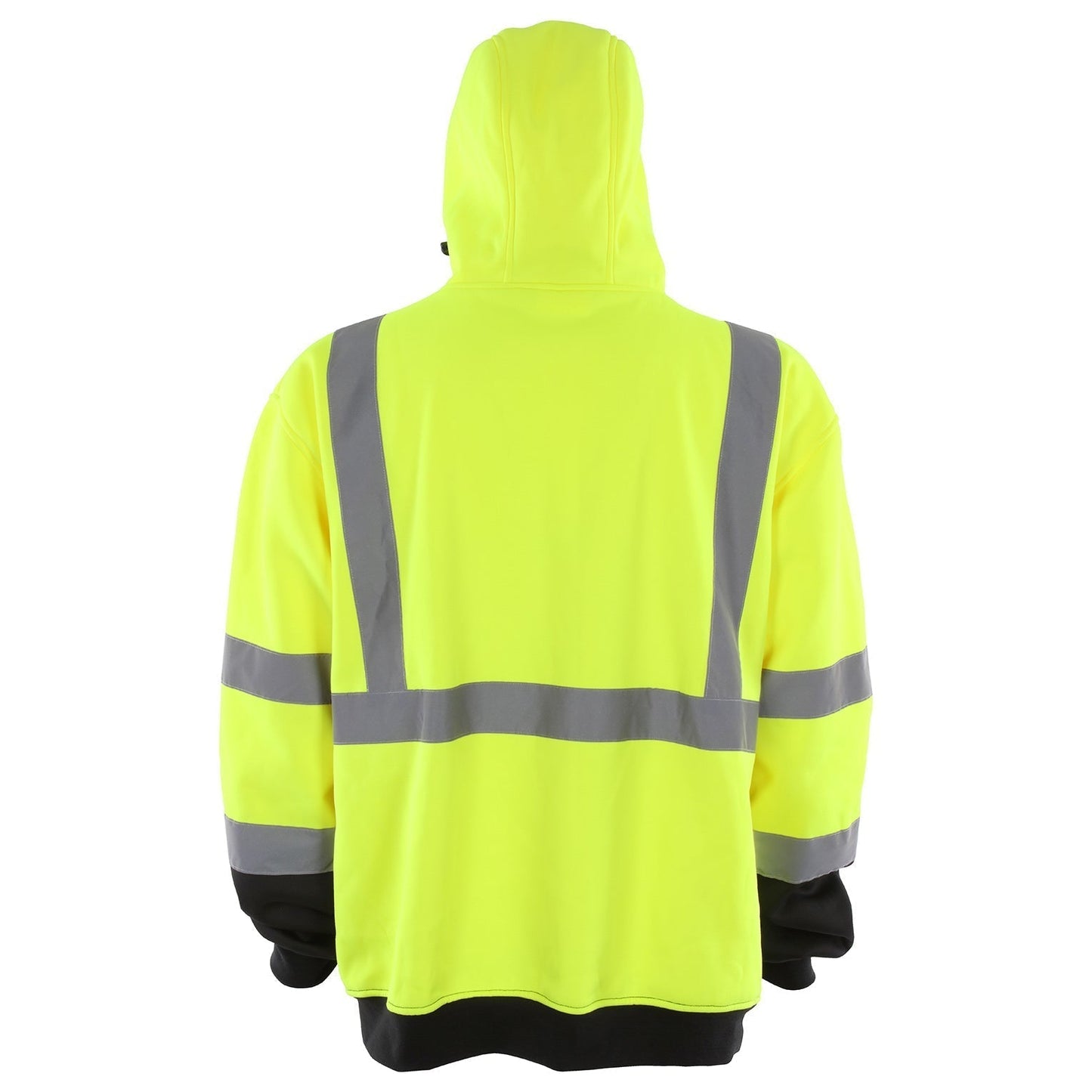 Yellow Lime Safety Sweatshirt - MCR Safety - High Visibility