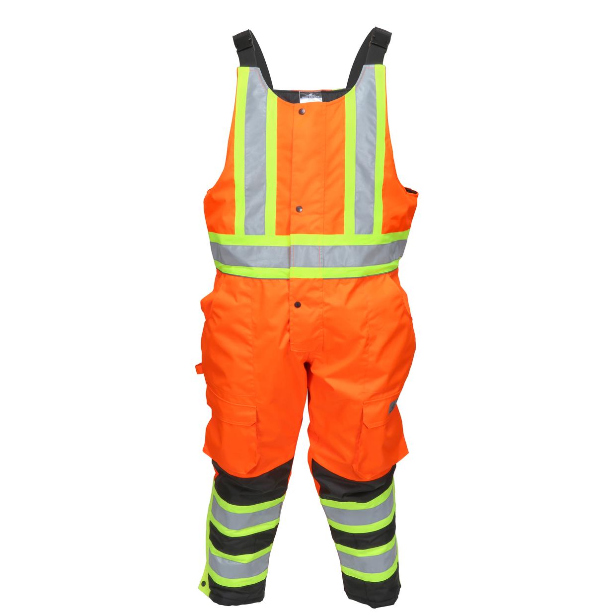 Orange Rain Pants - MCR Safety - Insulated Polyester/Pu