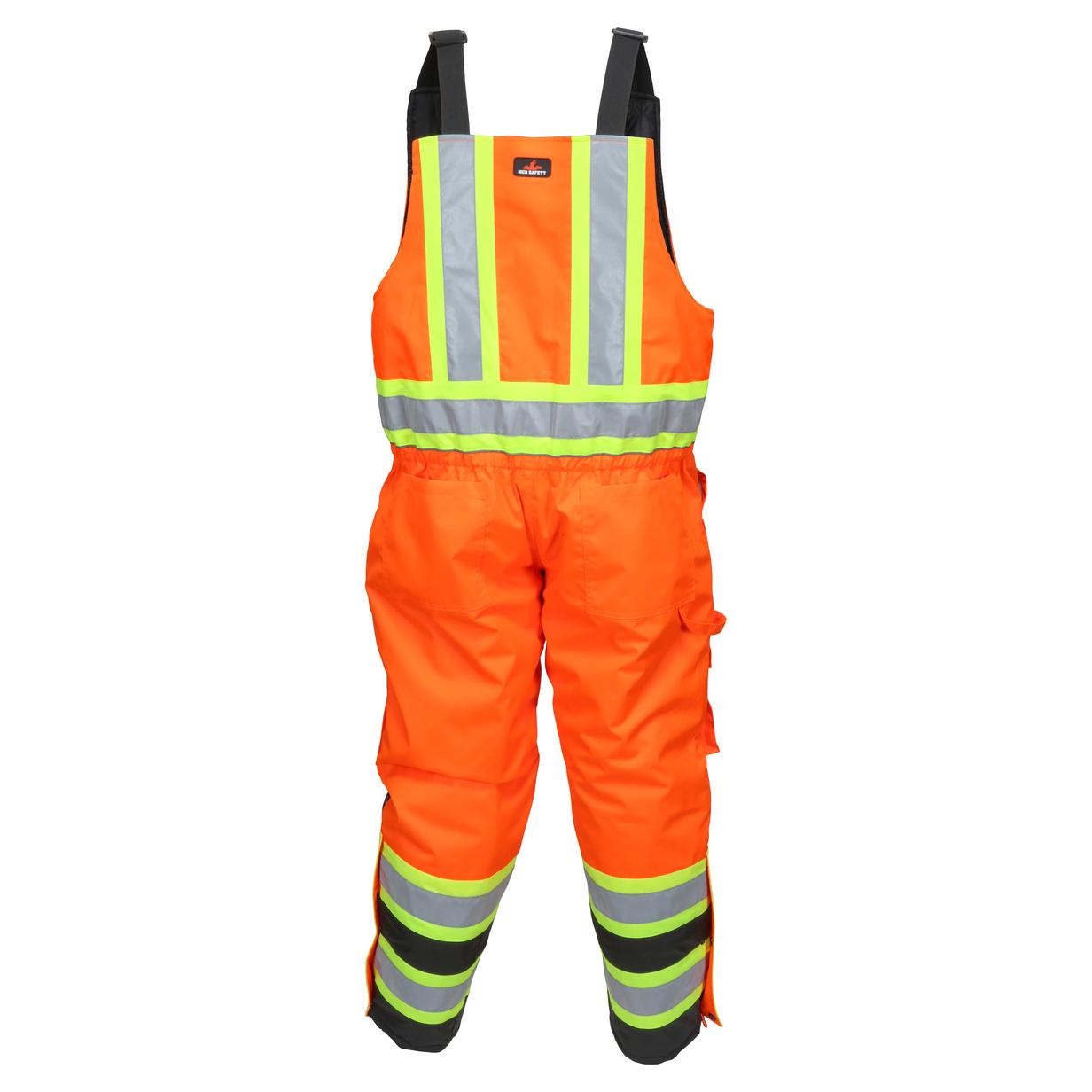 Orange Rain Pants - MCR Safety - Insulated Polyester/Pu