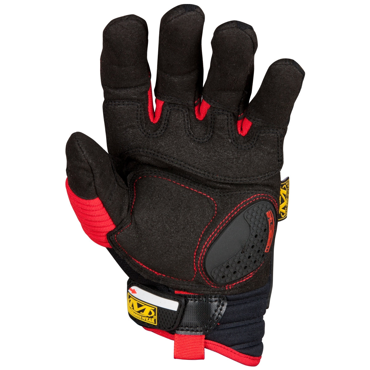 Black/Red Performance Gloves - Mechanix - Durable Design