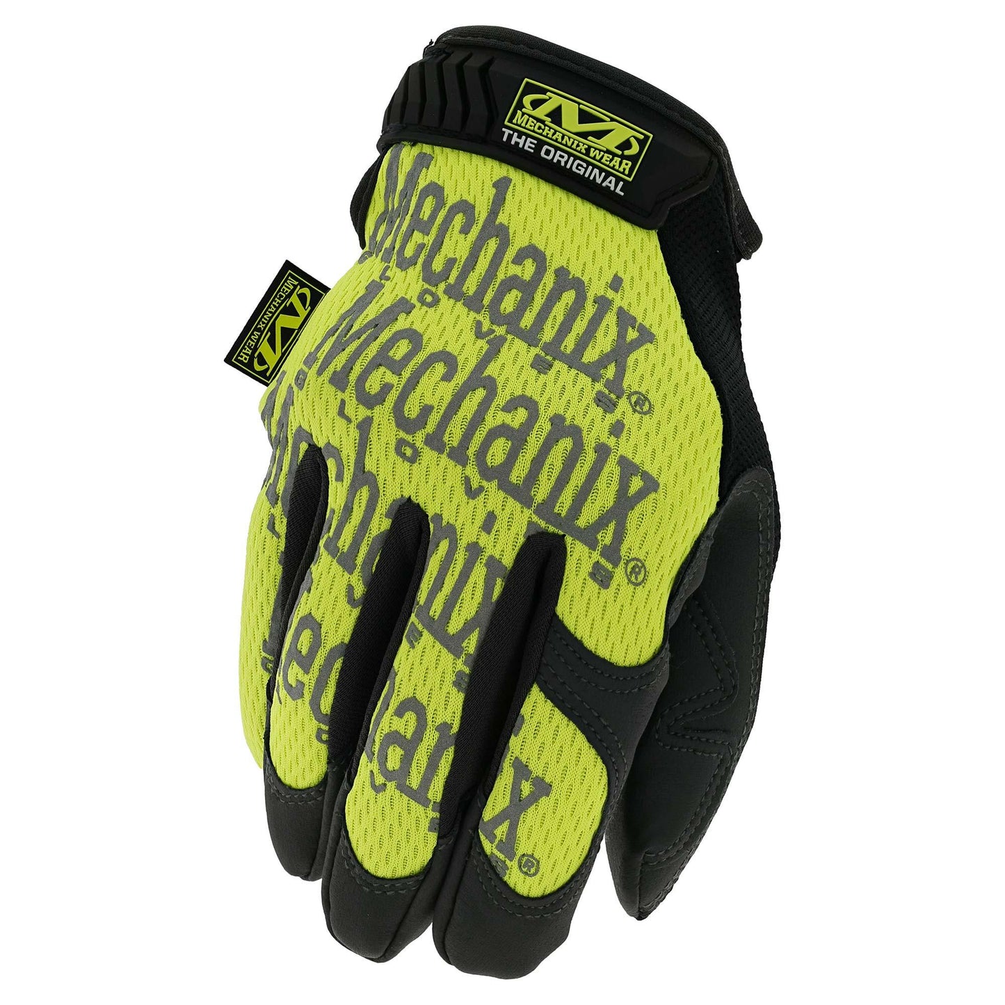 Hi-Viz Yellow Performance Gloves - Mechanix - Lightweight Design