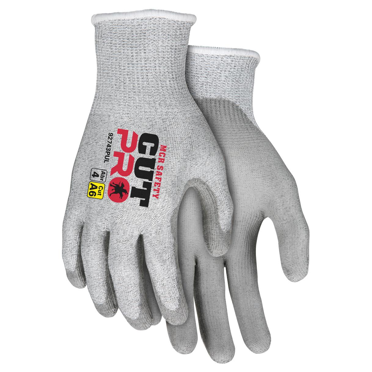 Polyurethane Knit Gloves - MCR Safety - Cut Resistant
