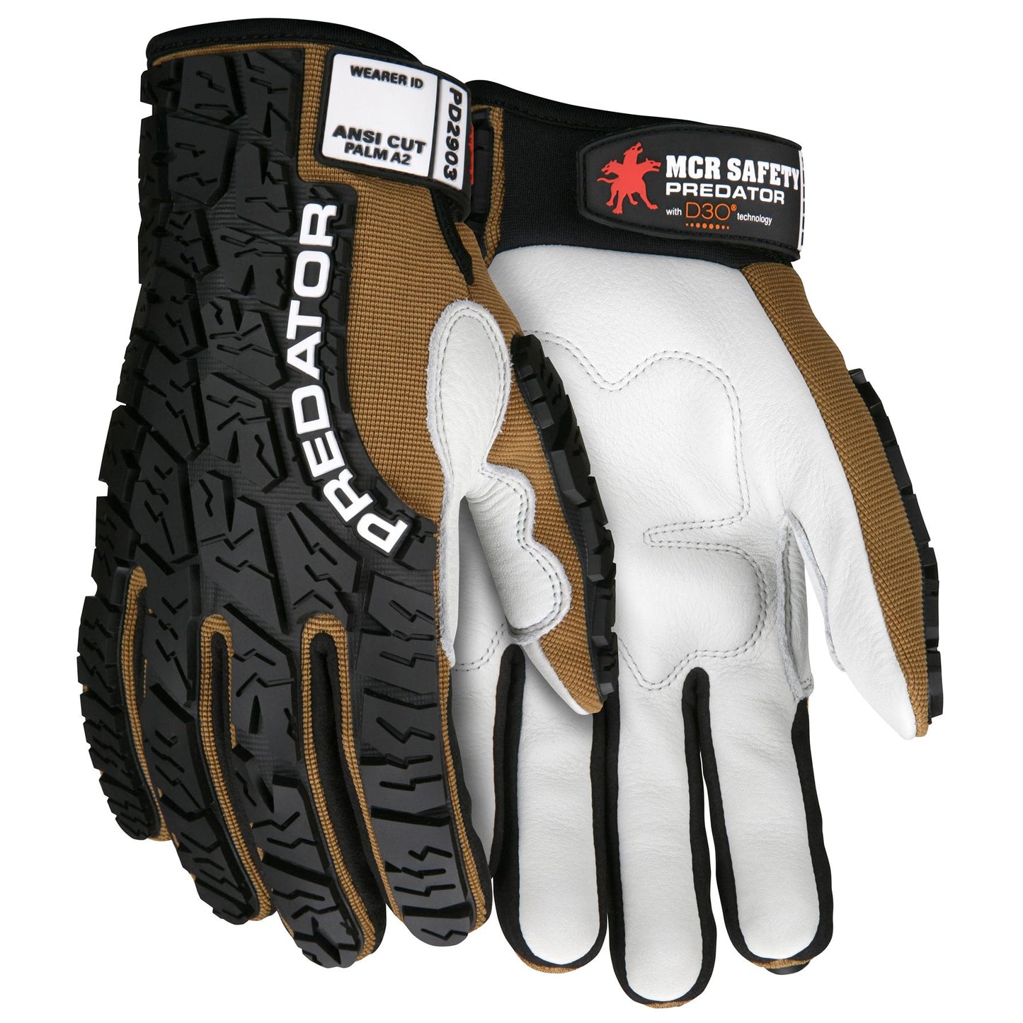 Tire Tread TPR Gloves - MCR Safety - Durable Protection