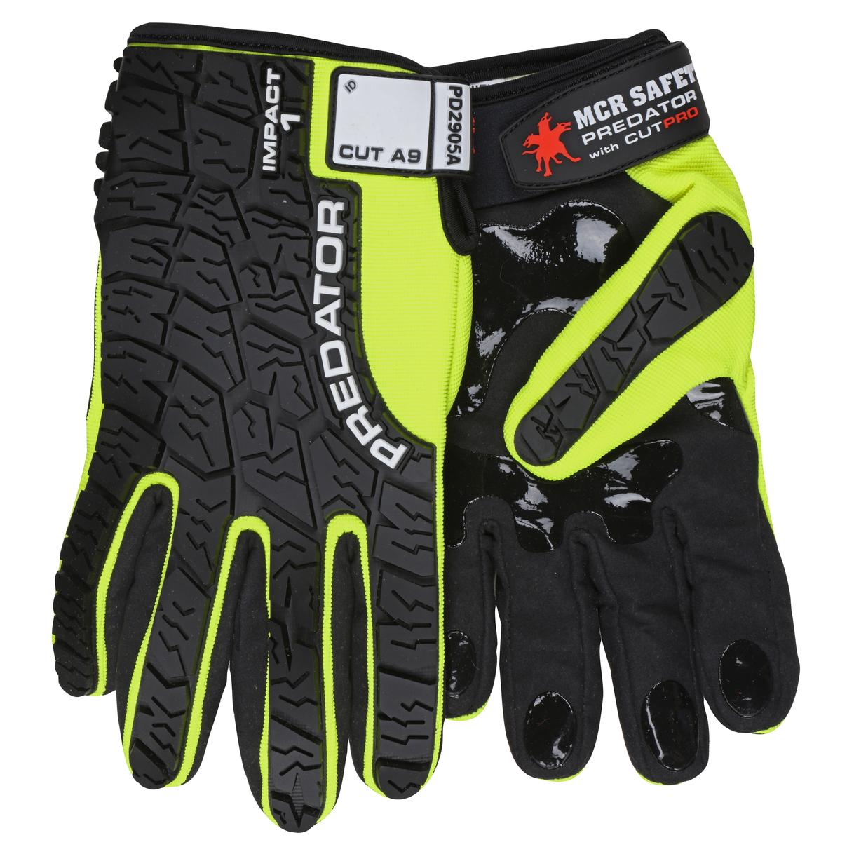Tire Tread TPR Back Performance Gloves - MCR Safety - Durable Design