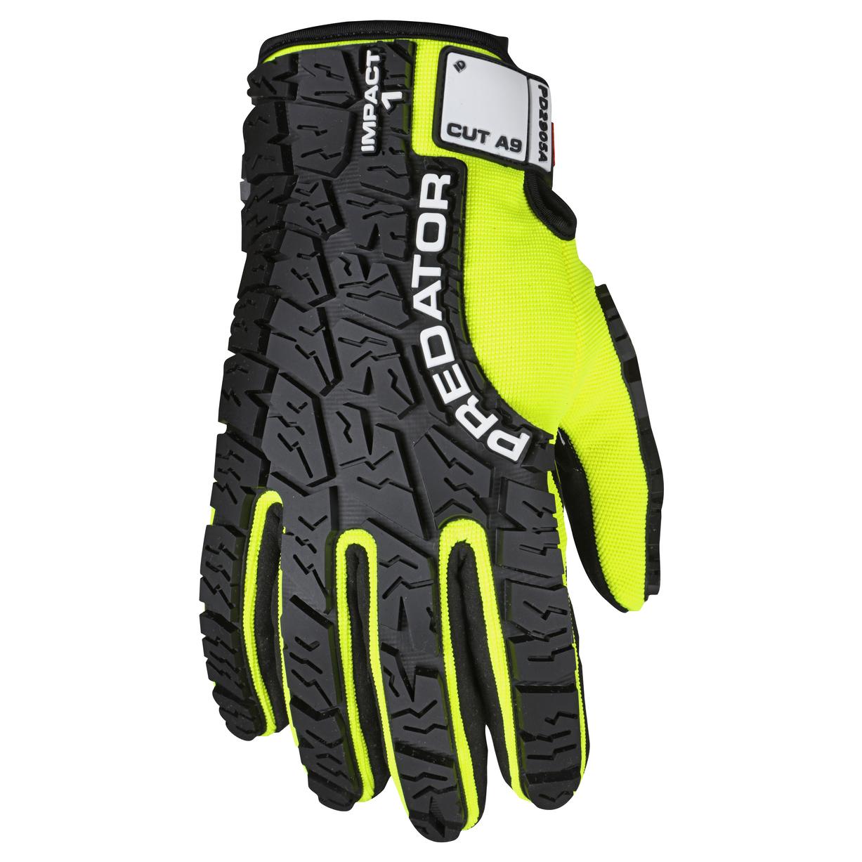 Tire Tread TPR Back Performance Gloves - MCR Safety - Durable Design