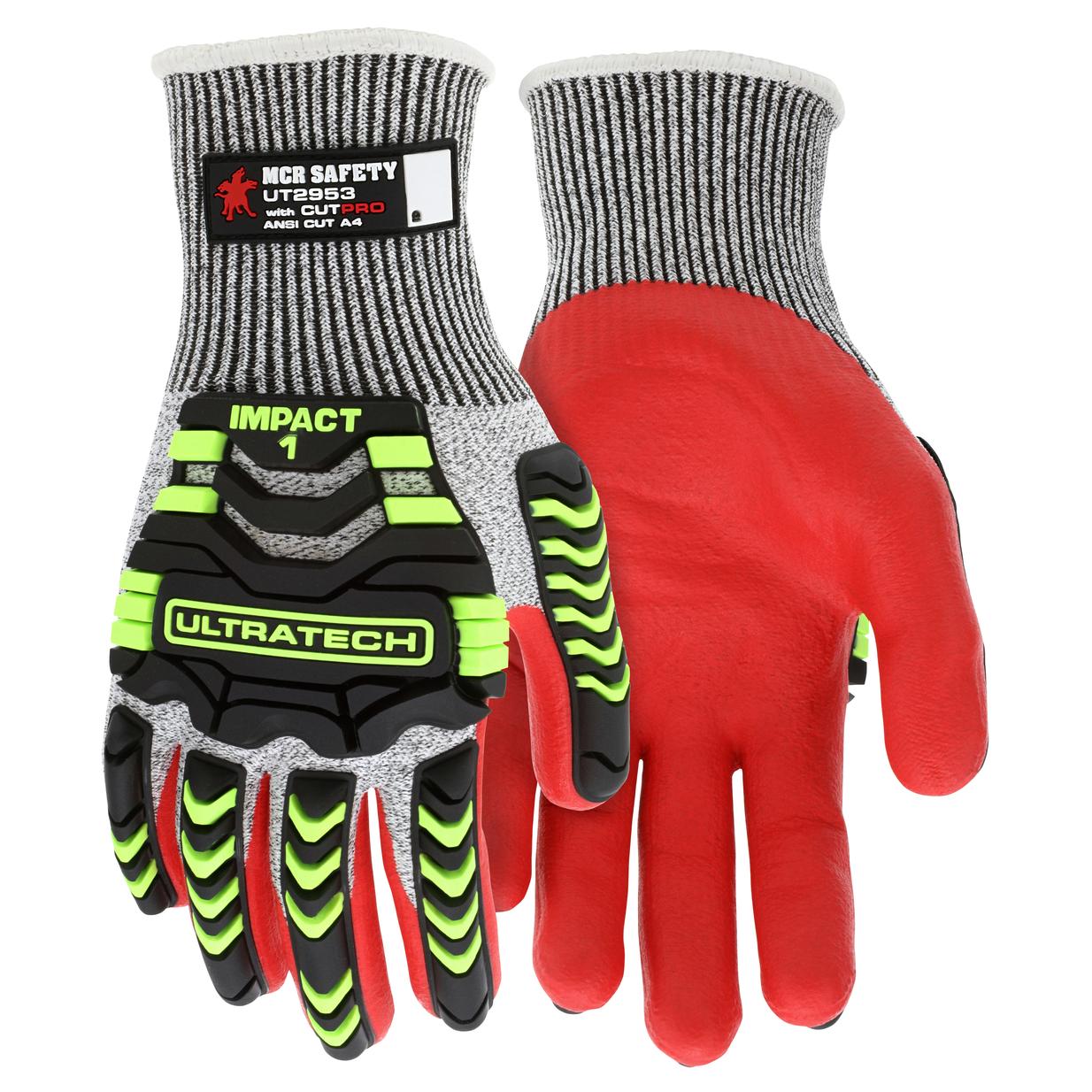 TPR Padded Back Performance Gloves - MCR Safety - Durable Design