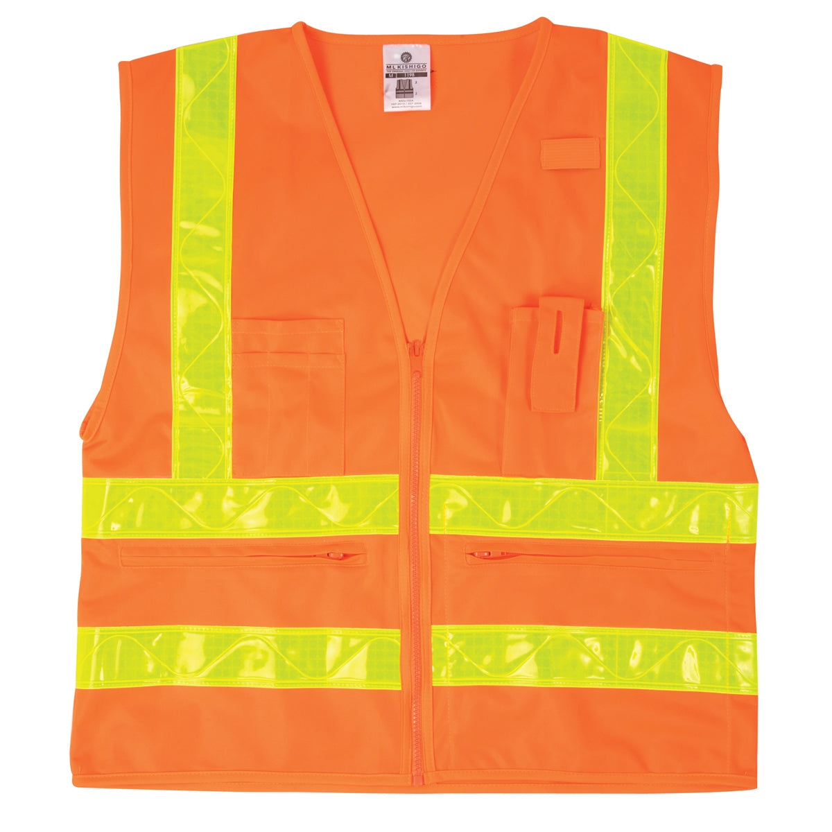 Yellow/Lime Safety Vests - Kishigo - Enhanced Visibility