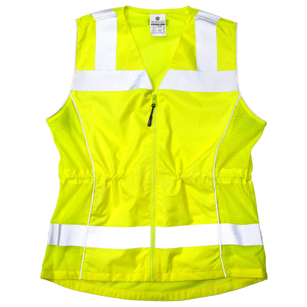 Yellow/Lime Safety Vest - Kishigo - Breathable Mesh