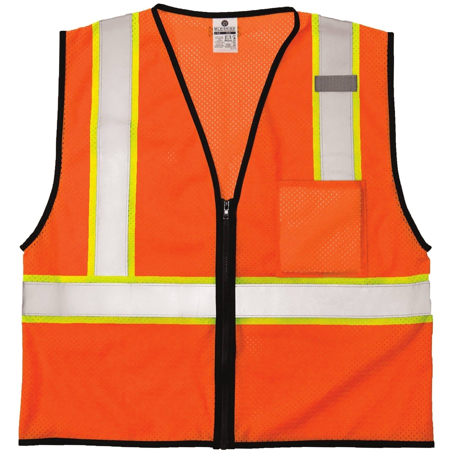 Yellow/Lime Safety Vests - Kishigo - Reflective Mesh