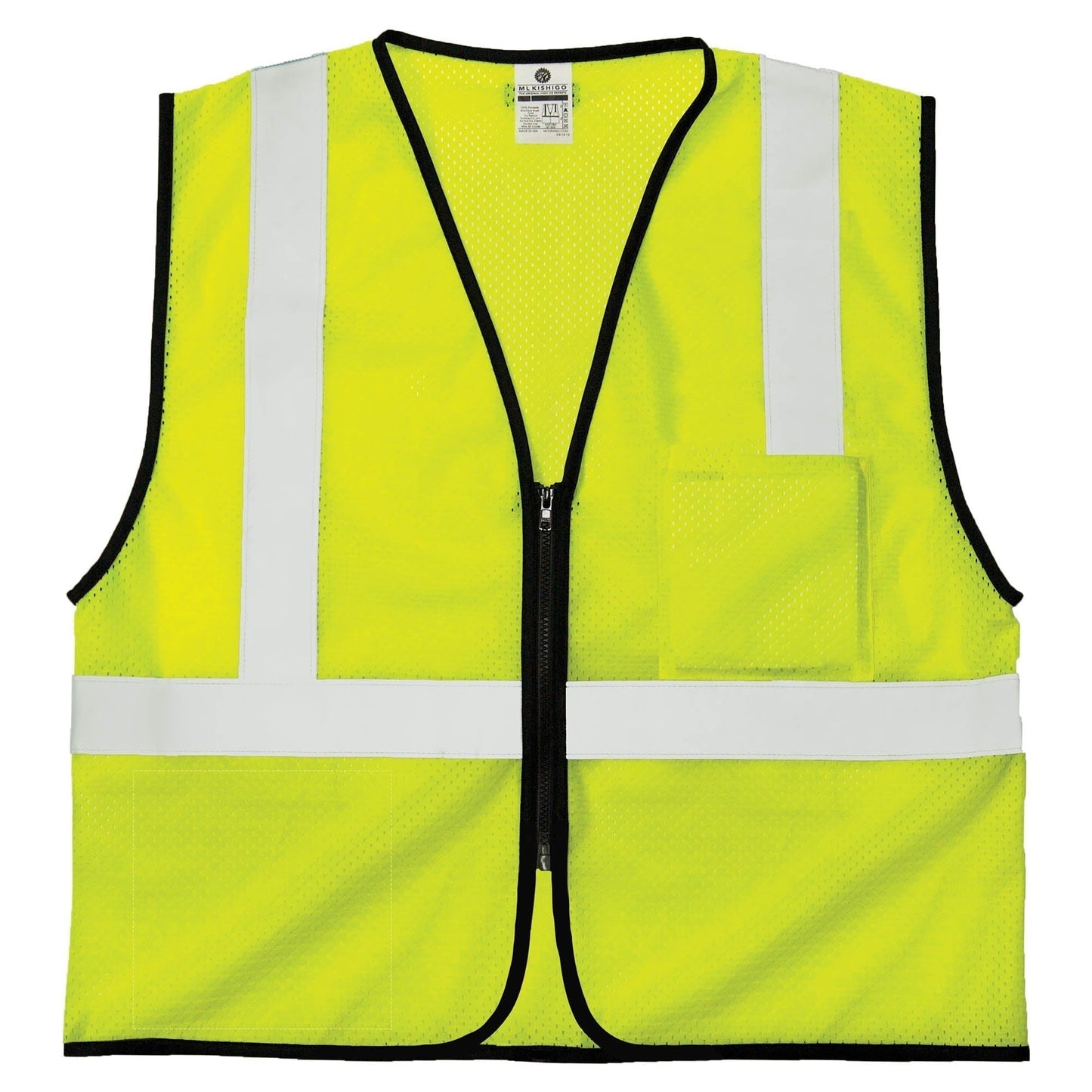 Yellow/Lime Safety Vests - Kishigo - Reflective Mesh