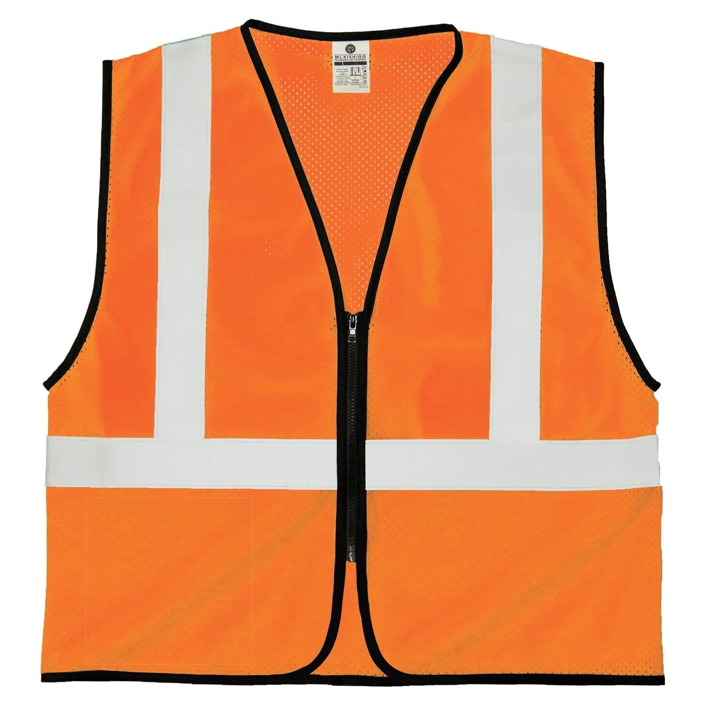 Orange Safety Vests - Kishigo - Reflective Mesh