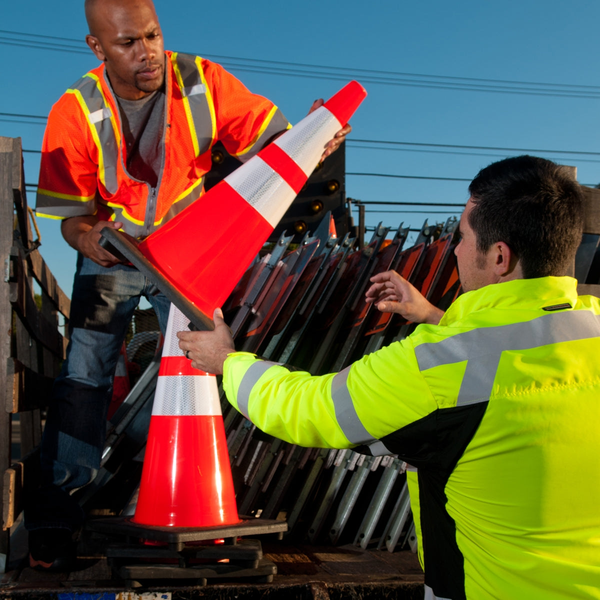 Yellow/Lime Safety Vests - Kishigo - Reflective Design