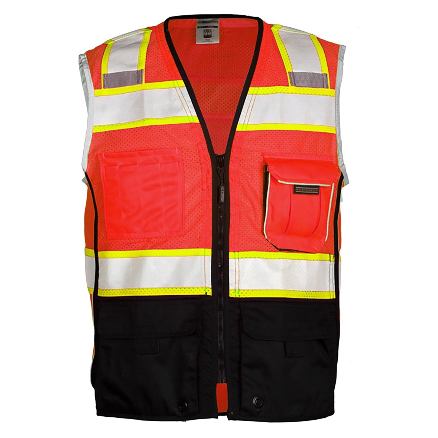 Fluorescent Red Safety Vests - Kishigo - Reflective Material