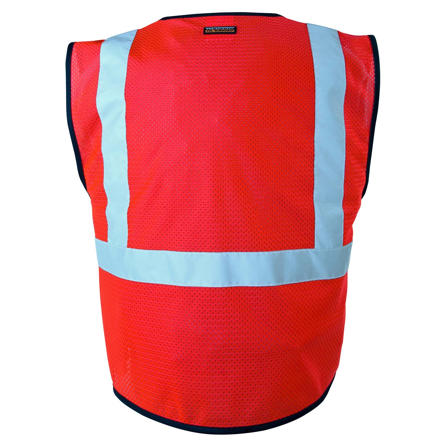 Fluorescent Red Vest - Kishigo - ANSI Certified Safety