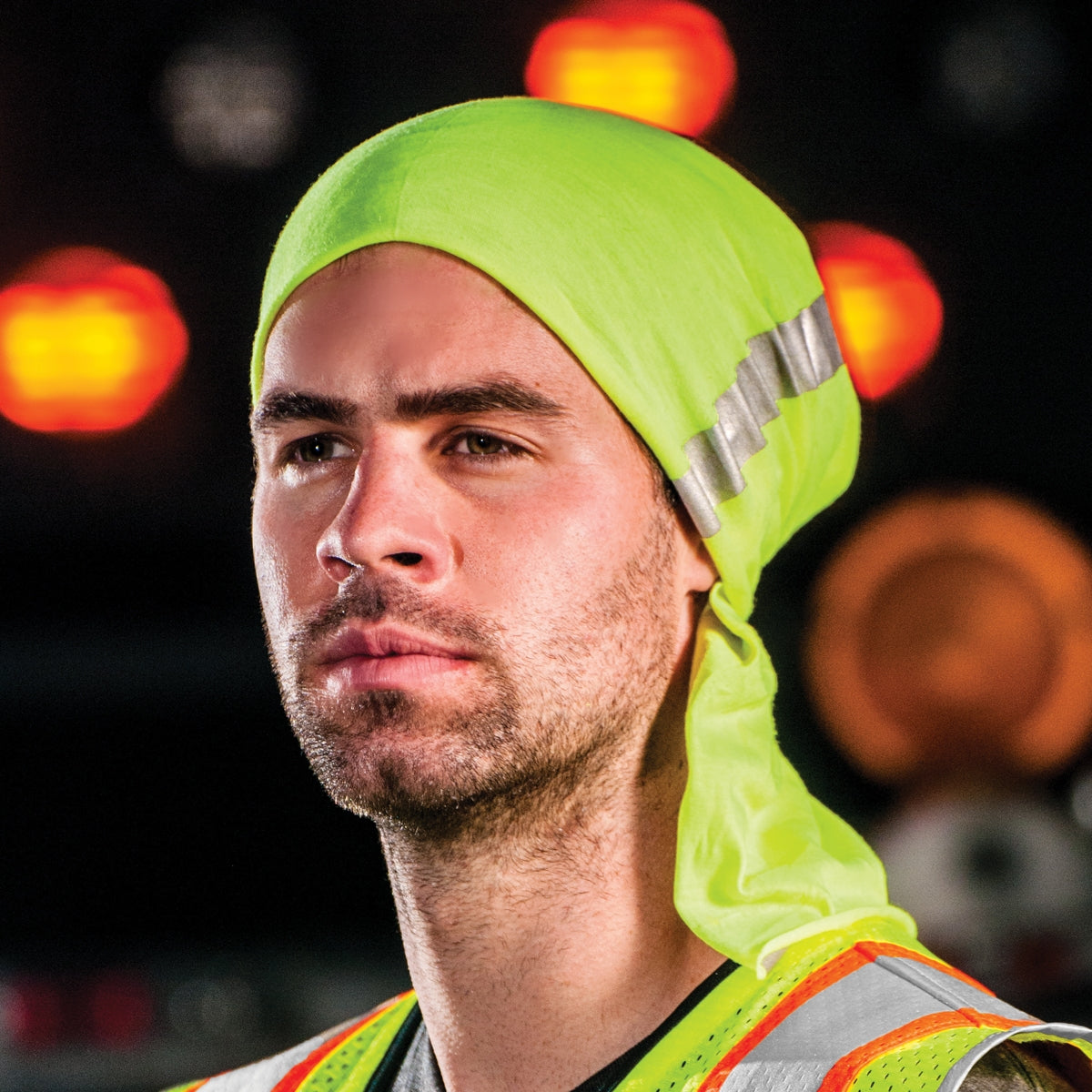 Yellow/Lime Head Gaiters - Kishigo - Reflective Safety