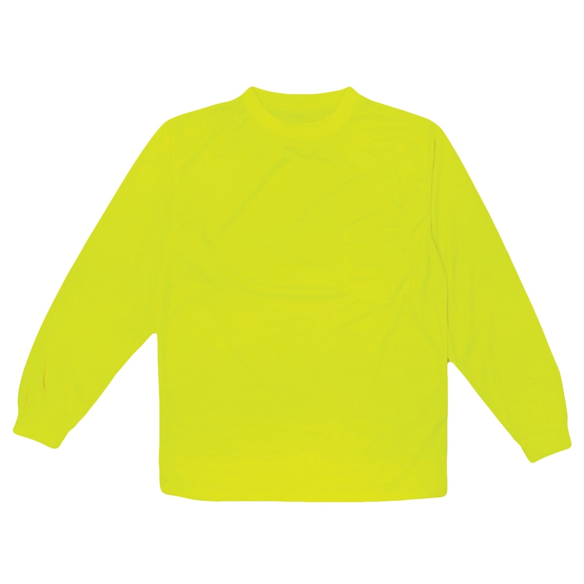 Yellow/Lime Safety Shirt - Kishigo - Microfiber Fabric