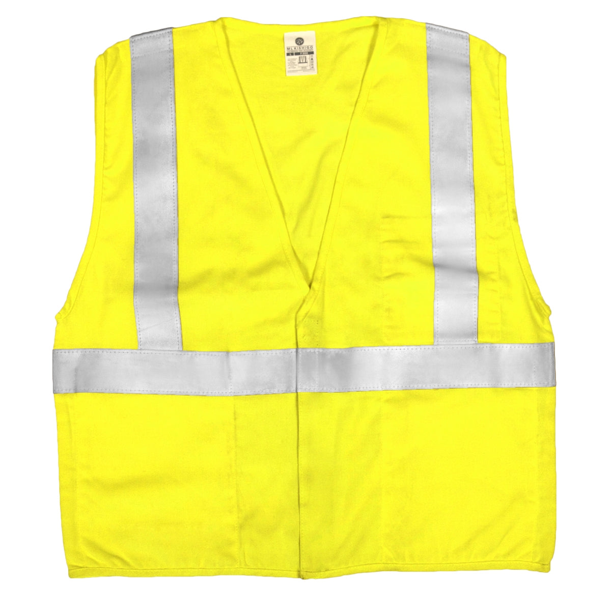 Yellow/Lime Safety Vests - Kishigo - Flame Resistant