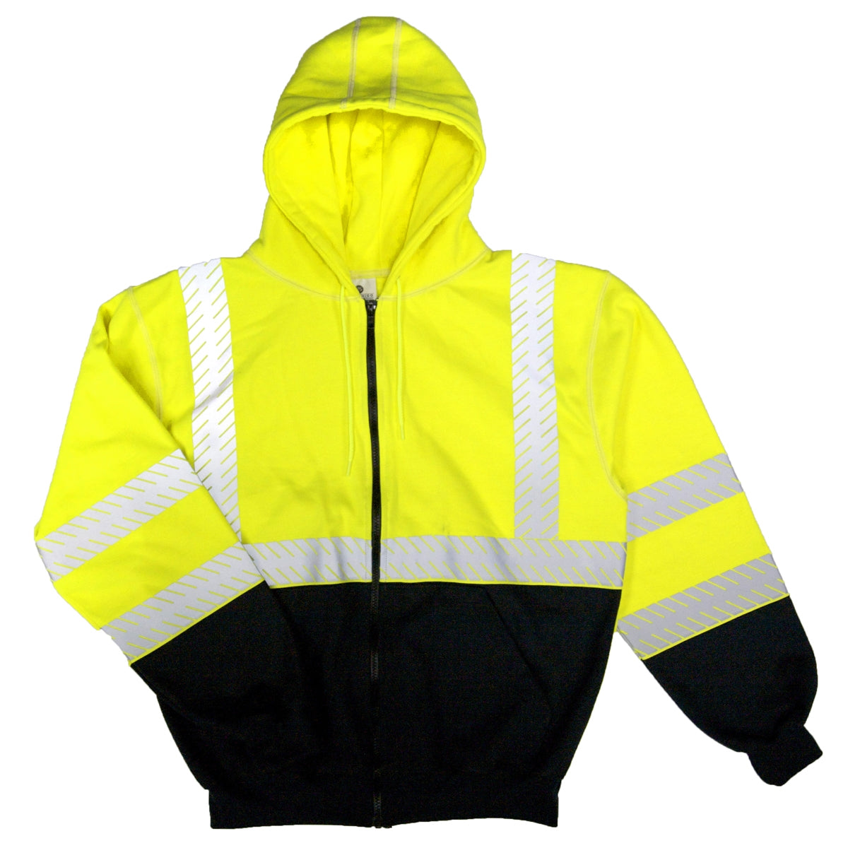 Yellow/Lime Safety Sweatshirt - Kishigo - Flame Resistant