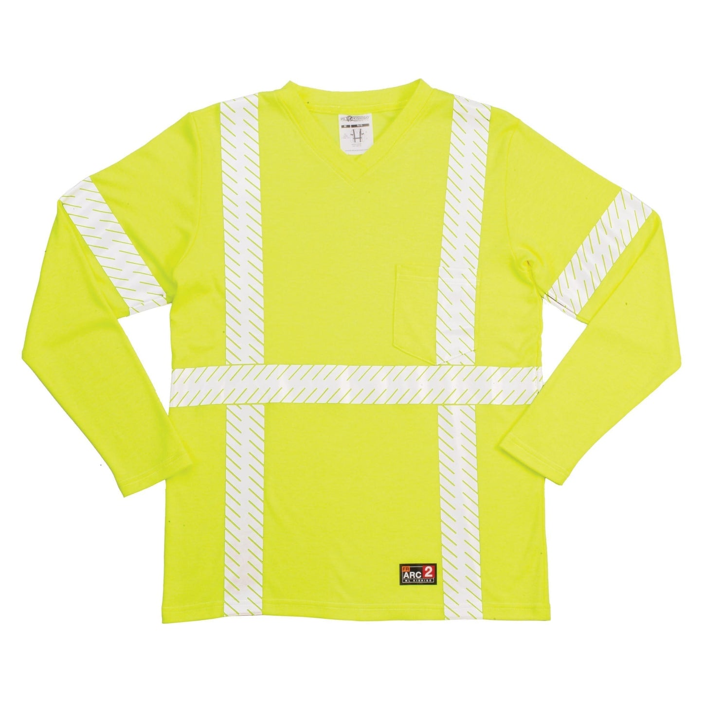 Yellow/Lime Safety Shirt - Kishigo - Flame Resistant