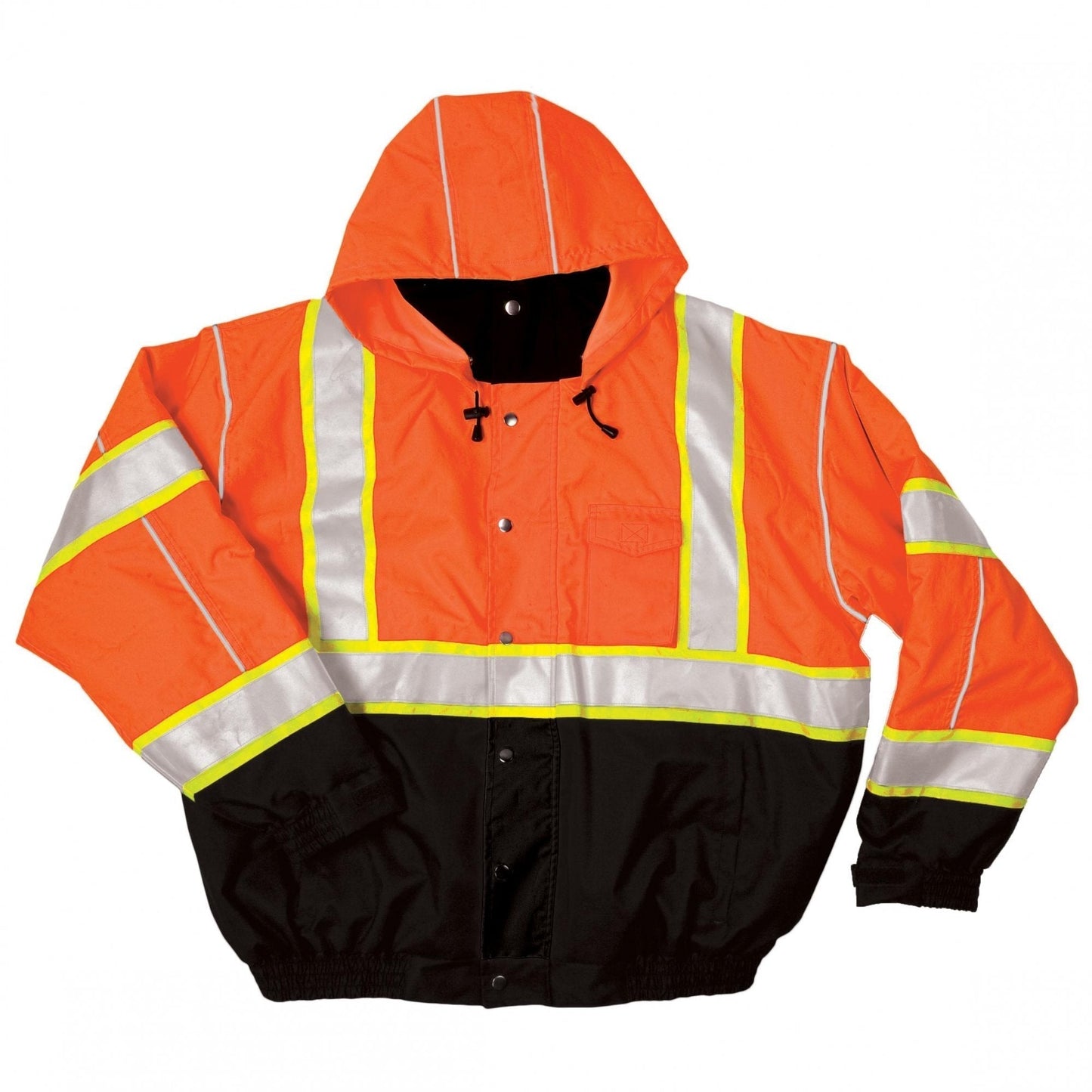 Yellow/Lime Safety Jacket - Kishigo - Waterproof Design