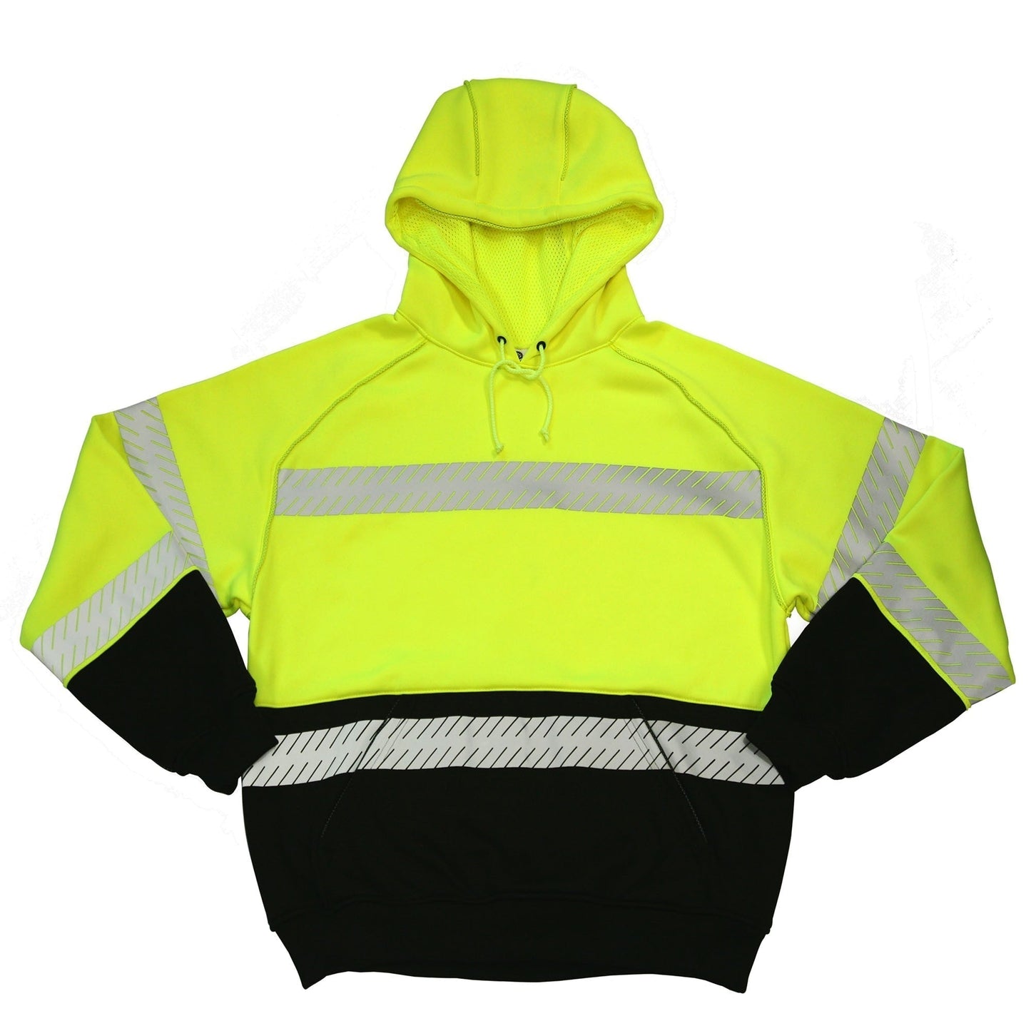 Yellow/Lime Safety Sweatshirt - Kishigo - Reflective Material