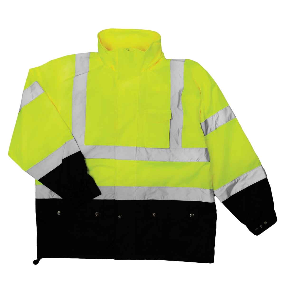 Yellow/Lime Rain Jacket - Kishigo - Waterproof Design