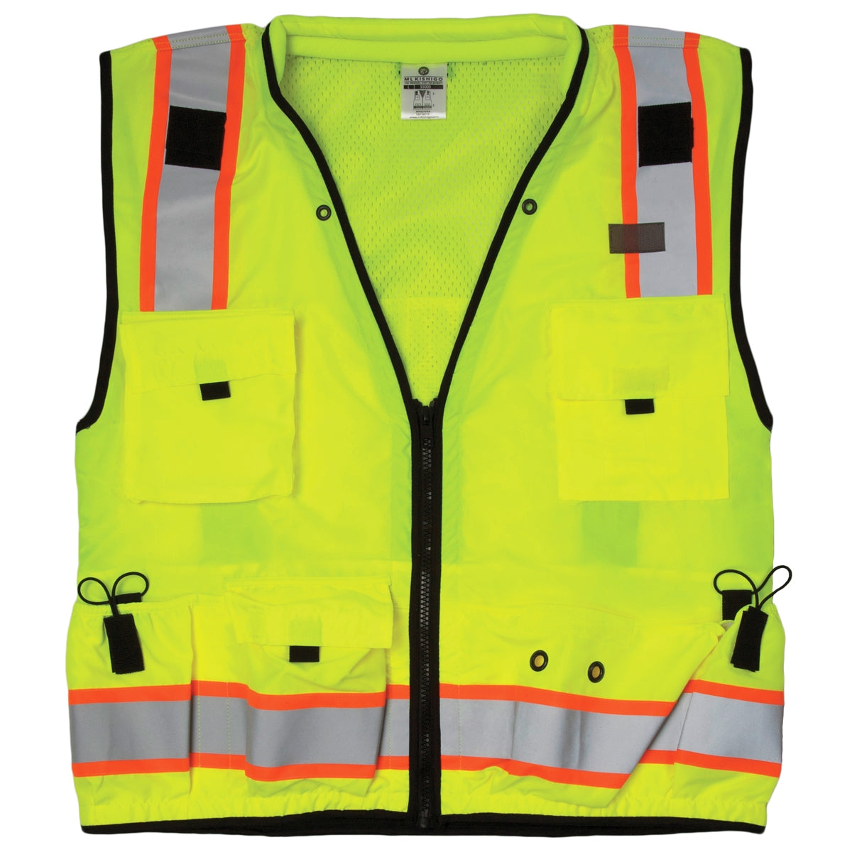 Yellow/Lime Safety Vests - Kishigo - Reflective Material