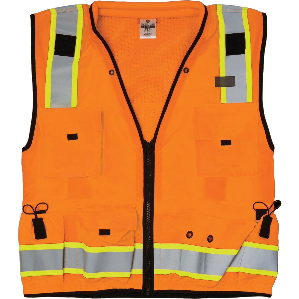 Yellow/Lime Safety Vests - Kishigo - Reflective Material