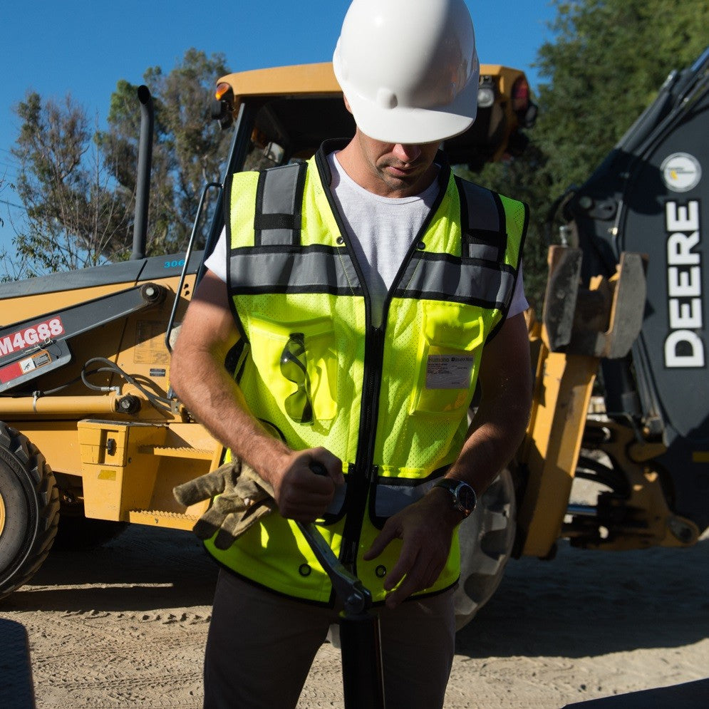 Yellow/Lime Safety Vests - Kishigo - Reflective Design