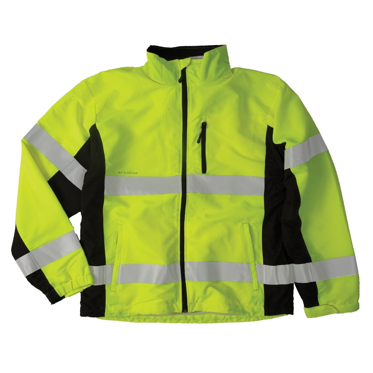 Yellow/Lime Safety Jacket - Kishigo - Lightweight Design