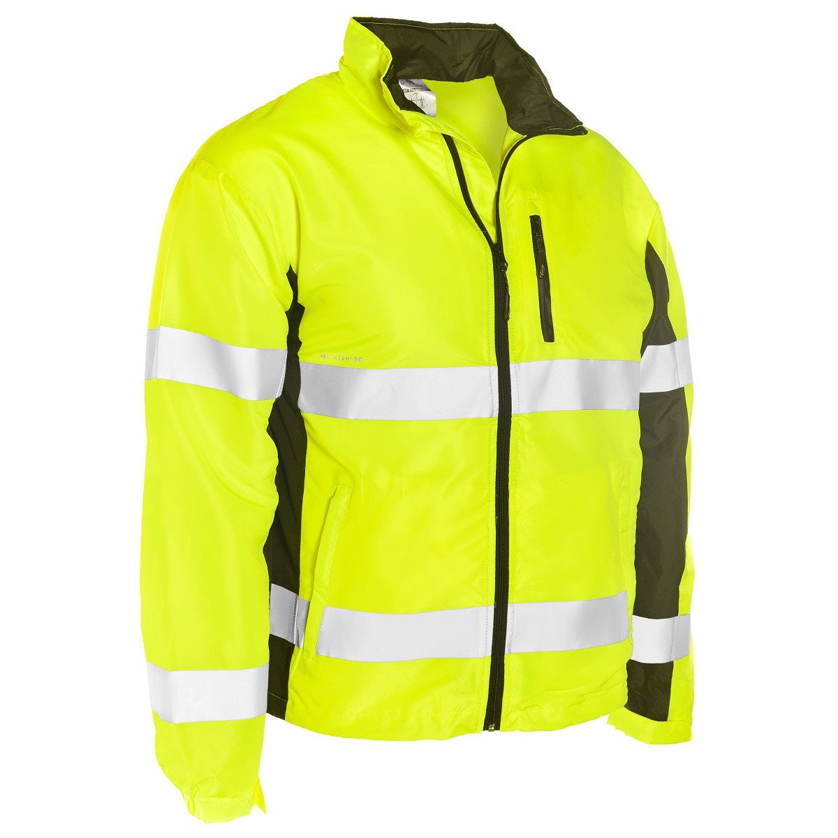 Yellow/Lime Safety Jacket - Kishigo - Lightweight Design