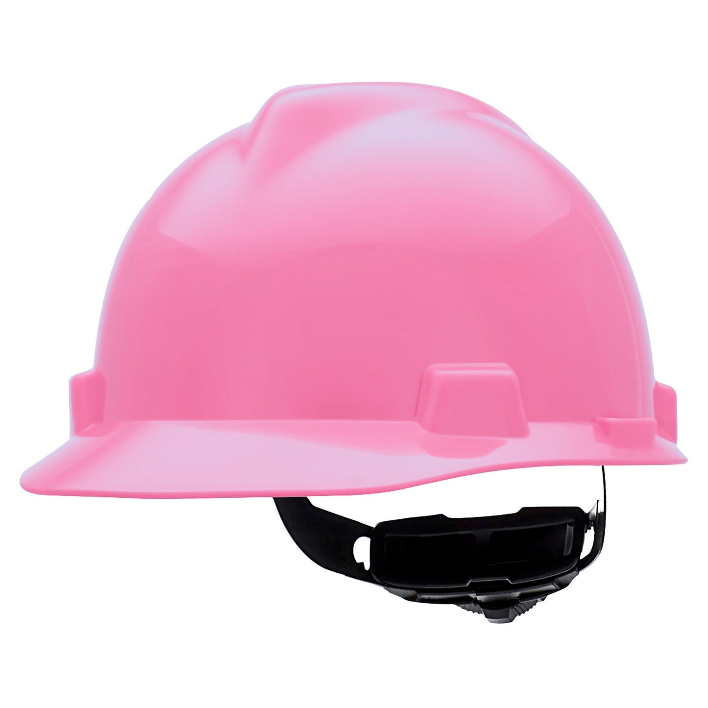 Magenta Hard Hats - MSA - Durable V-Gard Cap Style