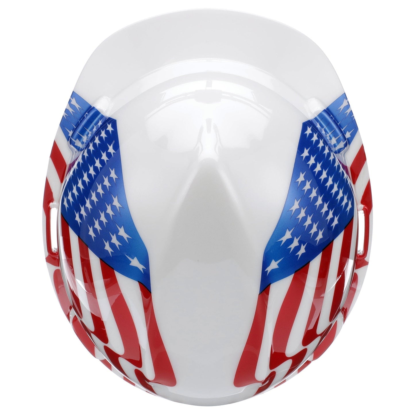Dual American Flag Logo Hard Hats - MSA - Durable Design