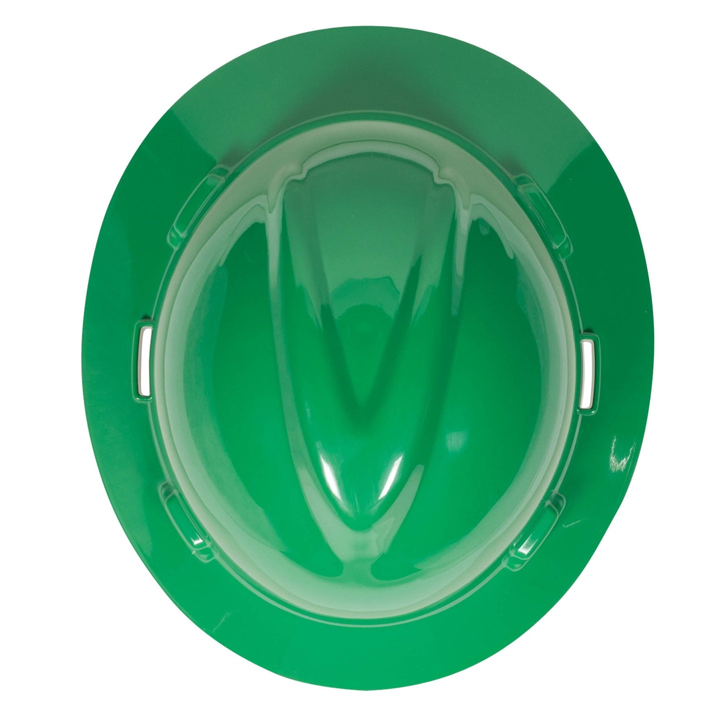 Red Hard Hats - MSA - V-Gard Full Brim Design