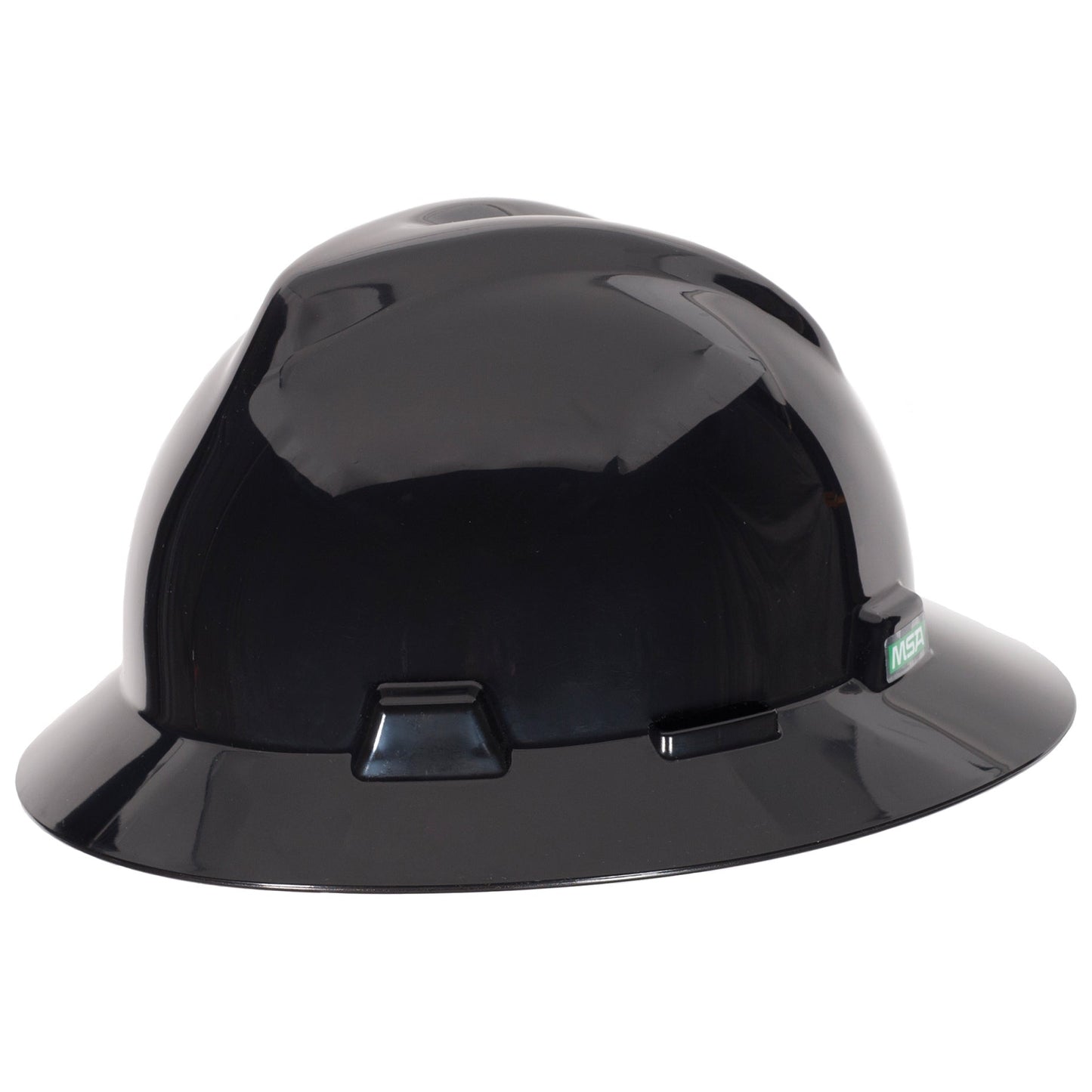 Red Hard Hats - MSA - V-Gard Full Brim Design