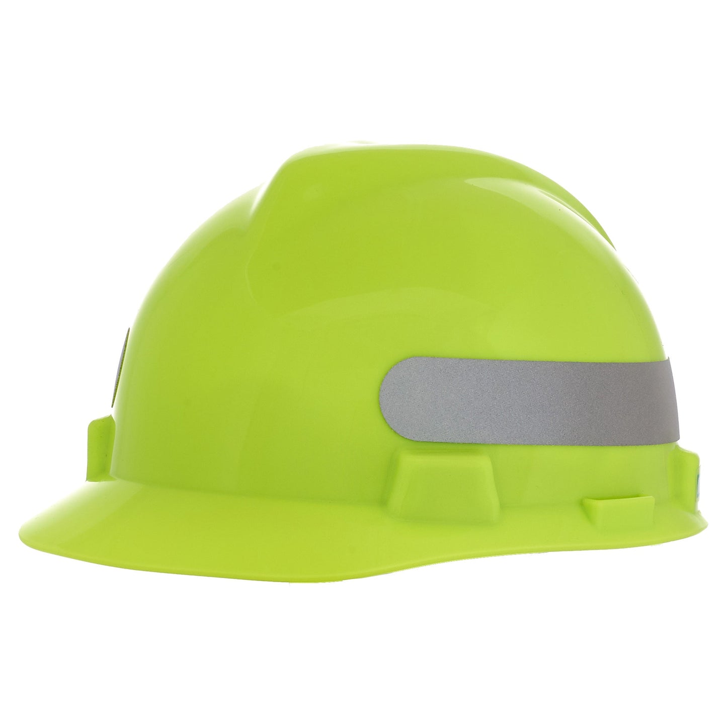 Hi-Viz Yellow Hard Hat - MSA - V-Gard Cap Style
