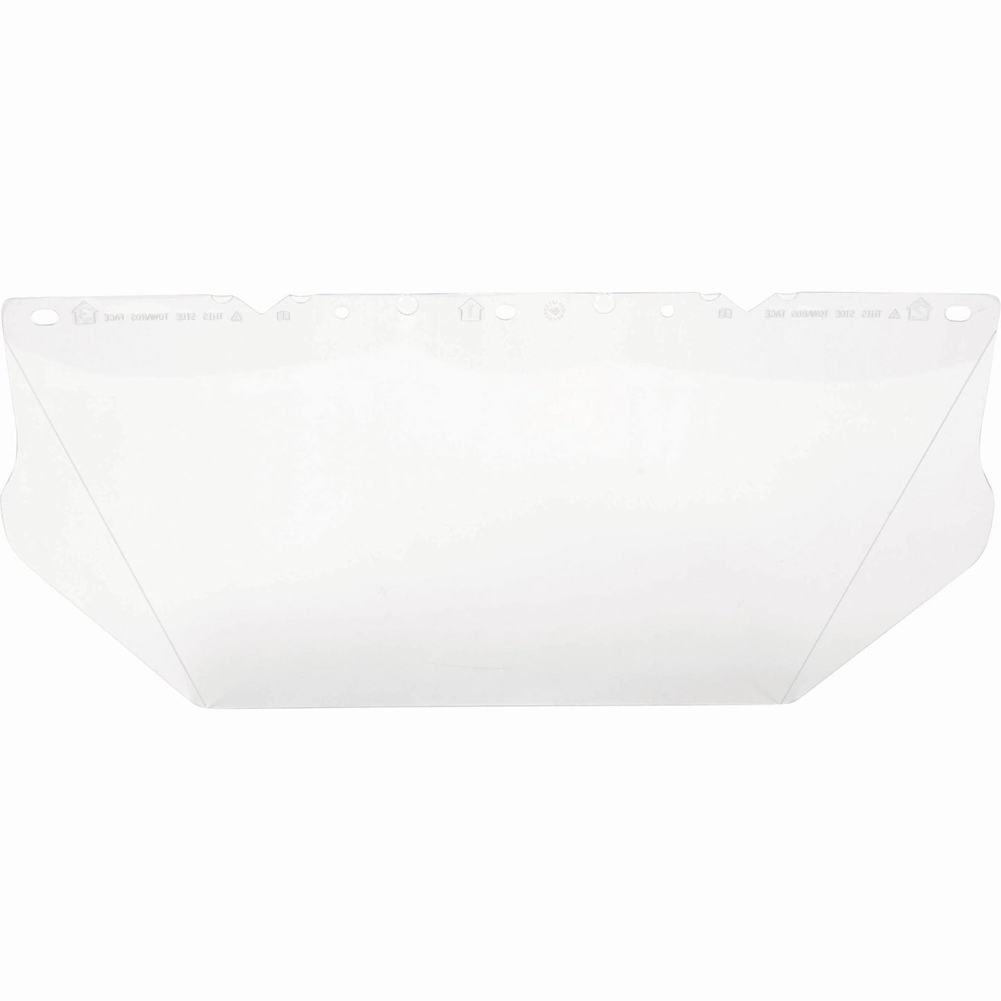 Clear Lens Face Shields - MSA - Impact Resistant