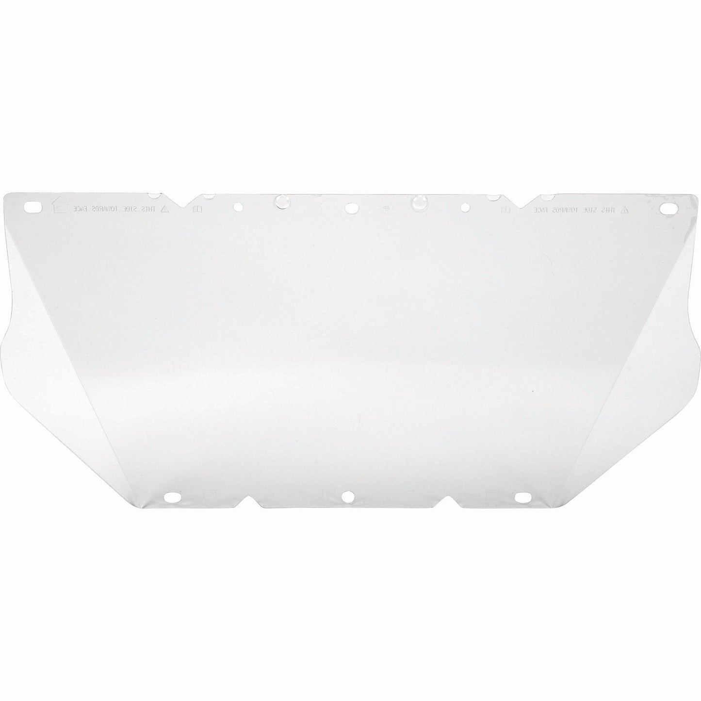 Clear Face Shields - MSA - Anti-Fog Design