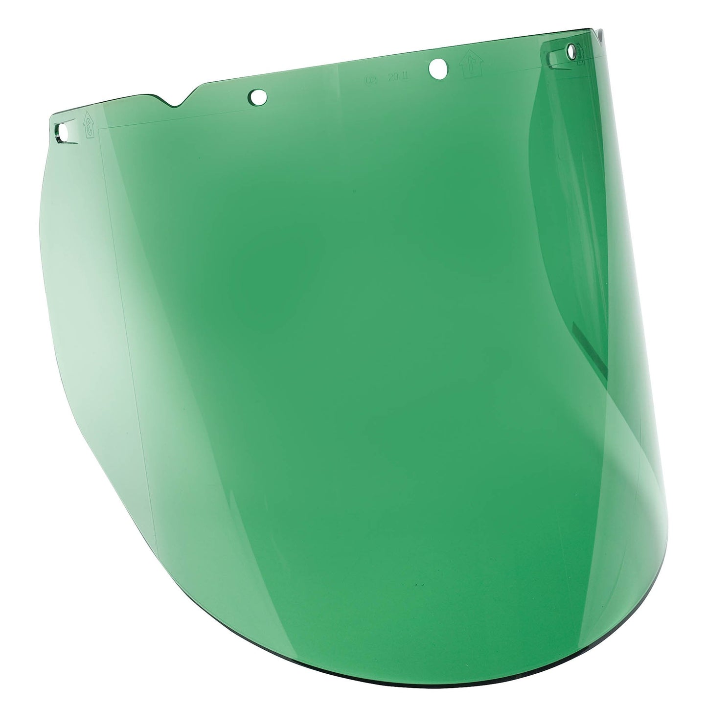 Green Tinted Face Shields - MSA - Impact Resistant