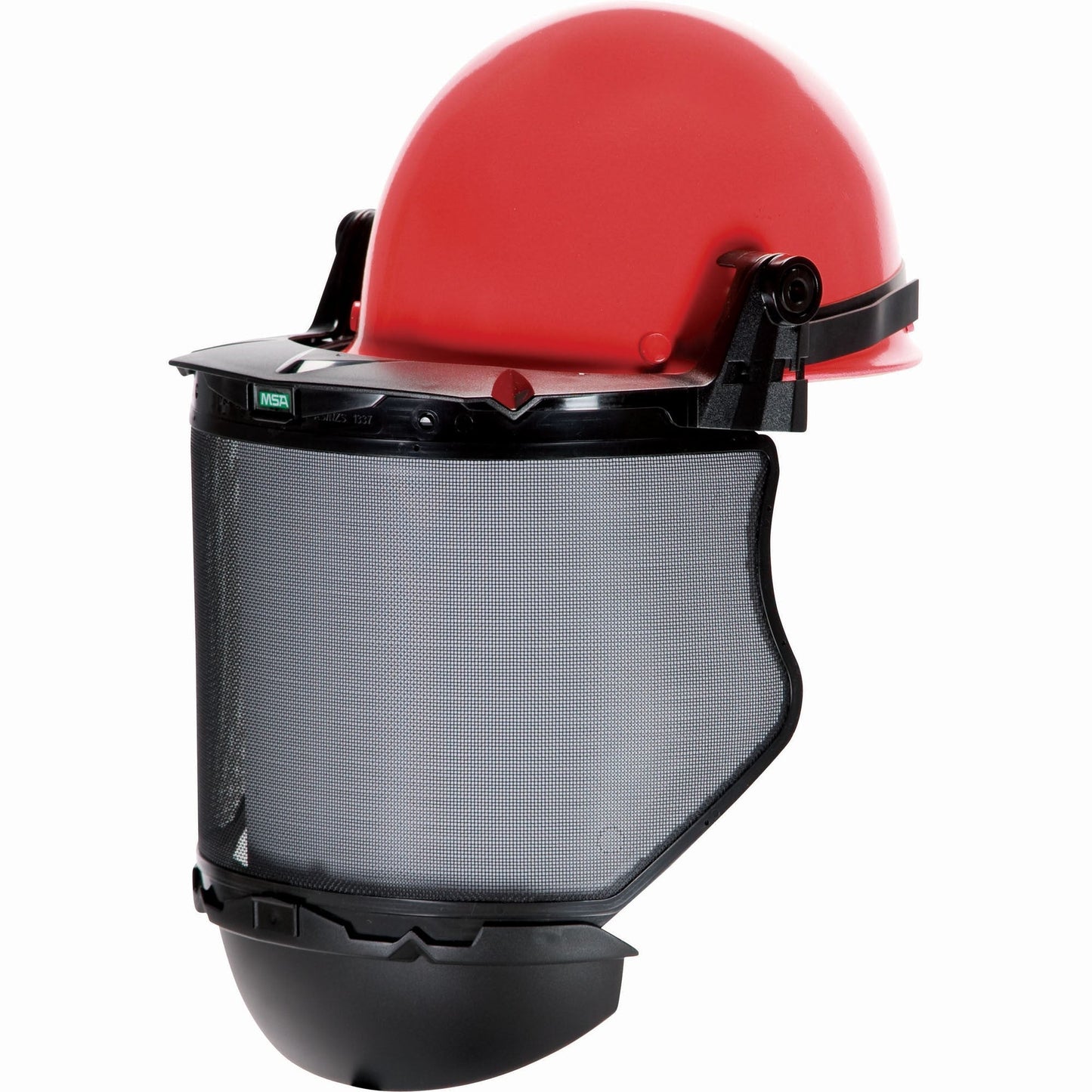Black Face Shields - MSA - Durable Mesh Visor