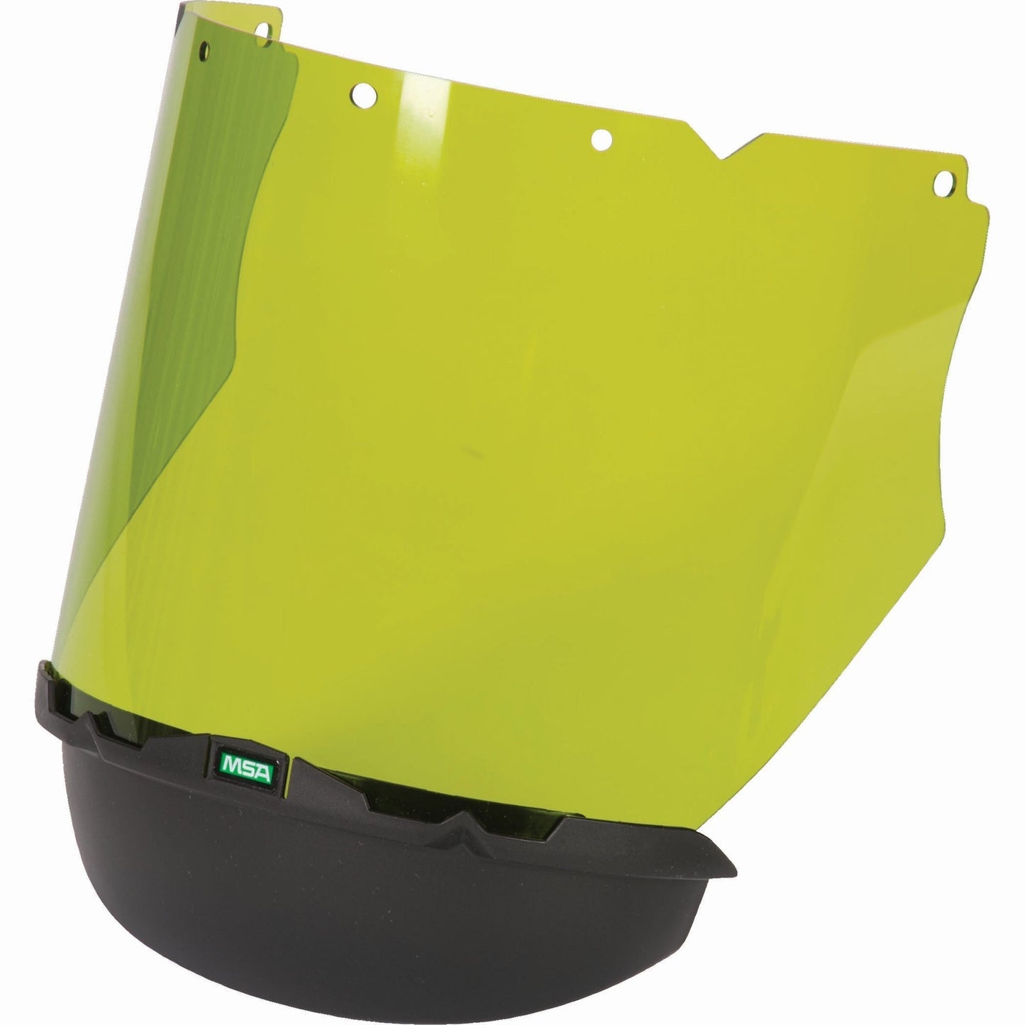 Green Face Shields - MSA - Impact-Resistant Safety Gear