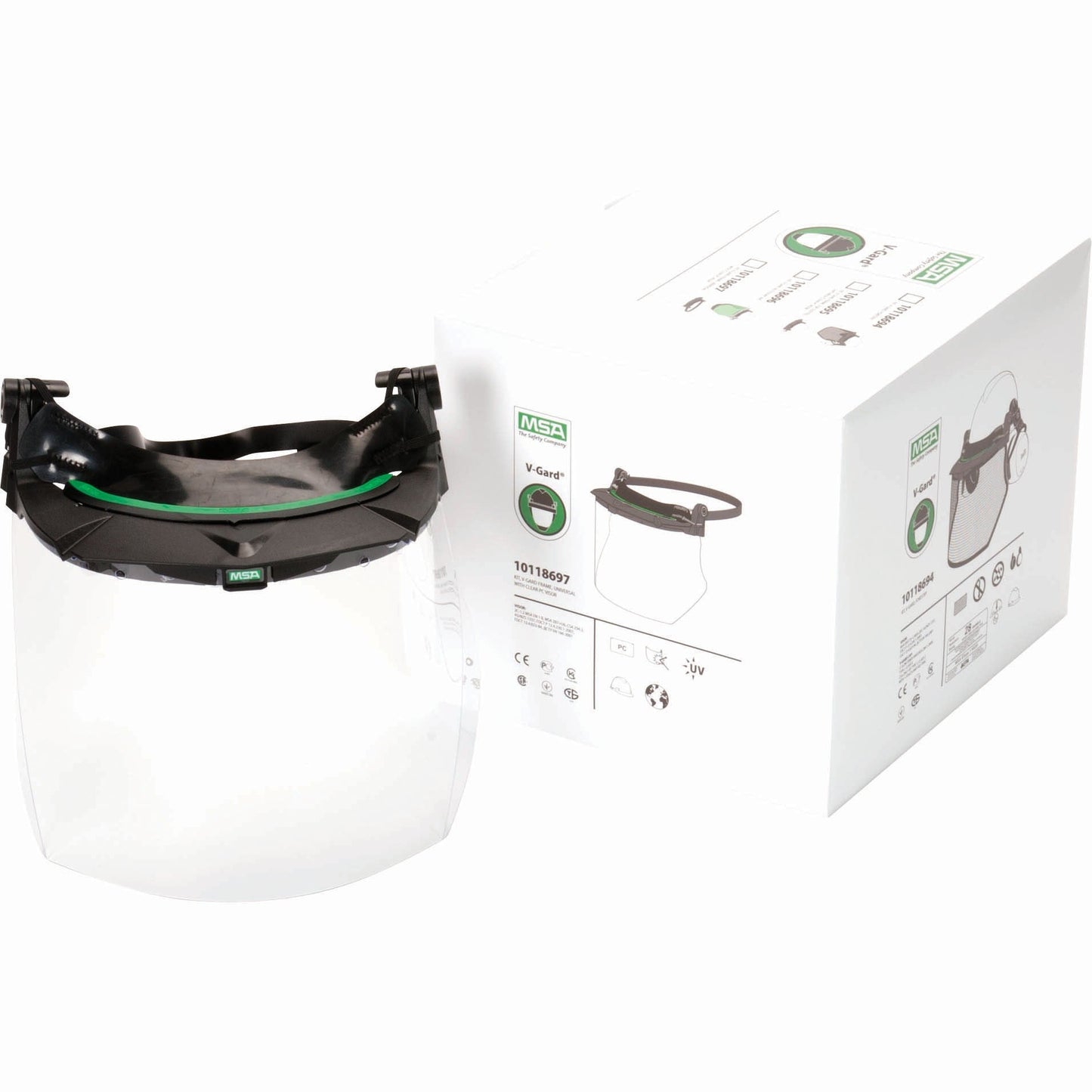 Combo Kits | MSA | Clear Faceshield - MSA - Universal Frame