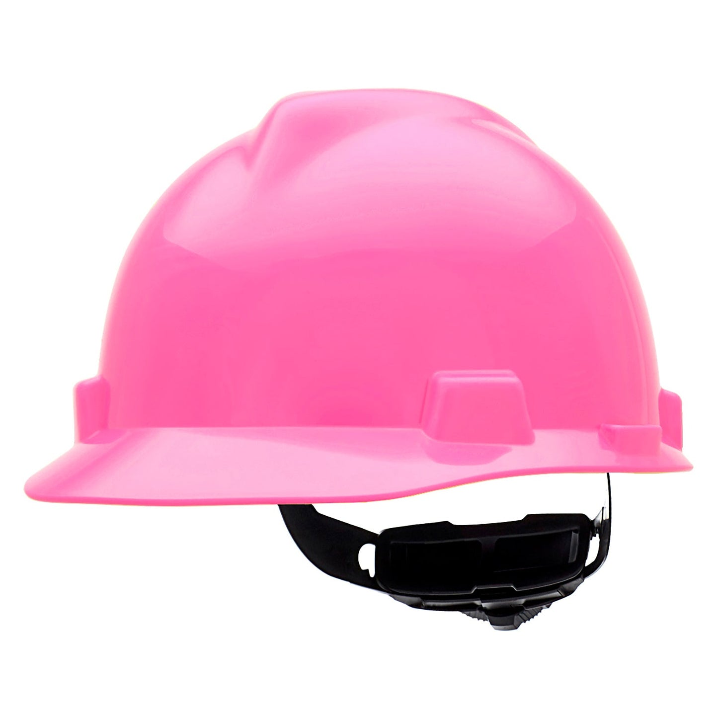 Magenta Hard Hats - MSA - Durable V-Gard Cap Style