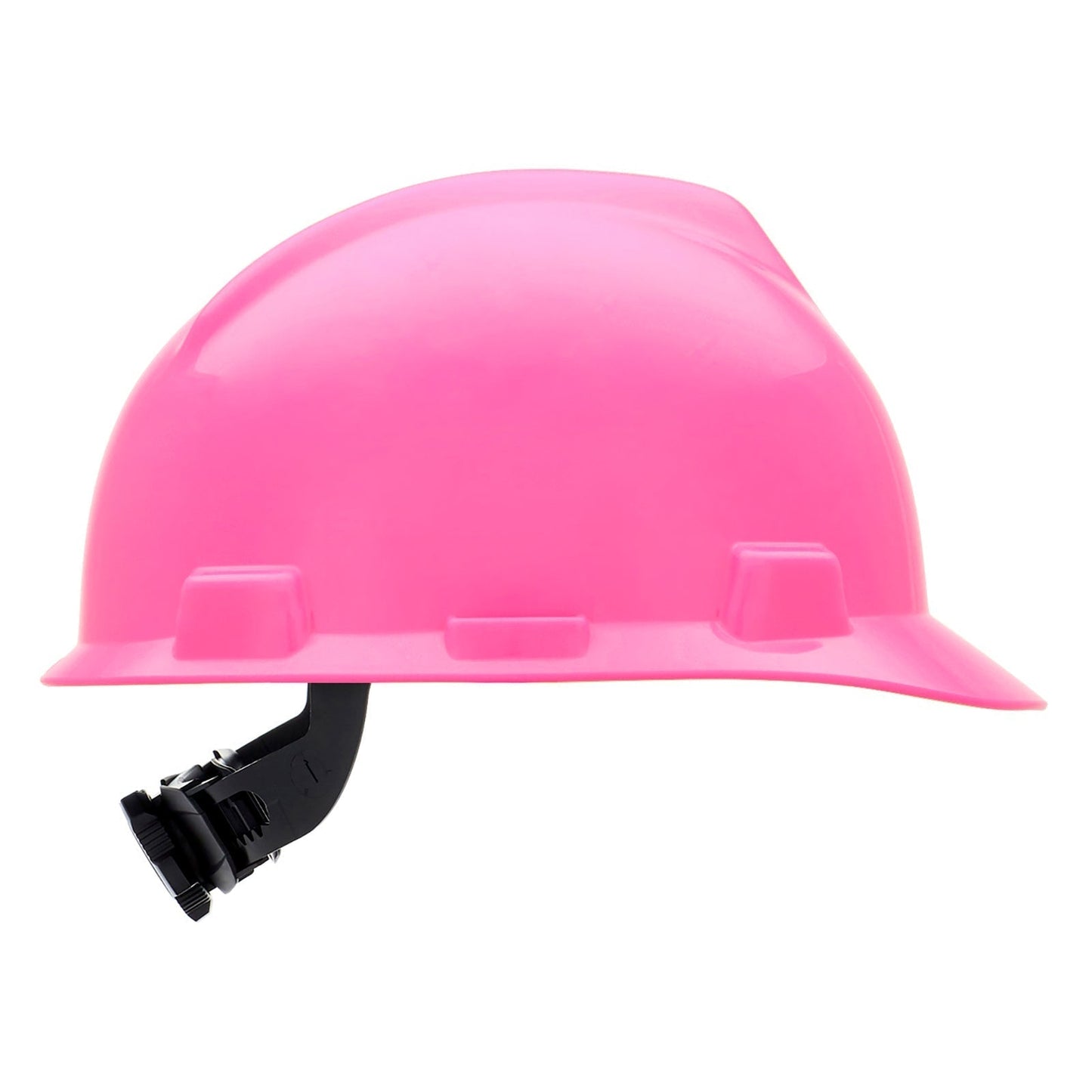 Magenta Hard Hats - MSA - Durable V-Gard Cap Style