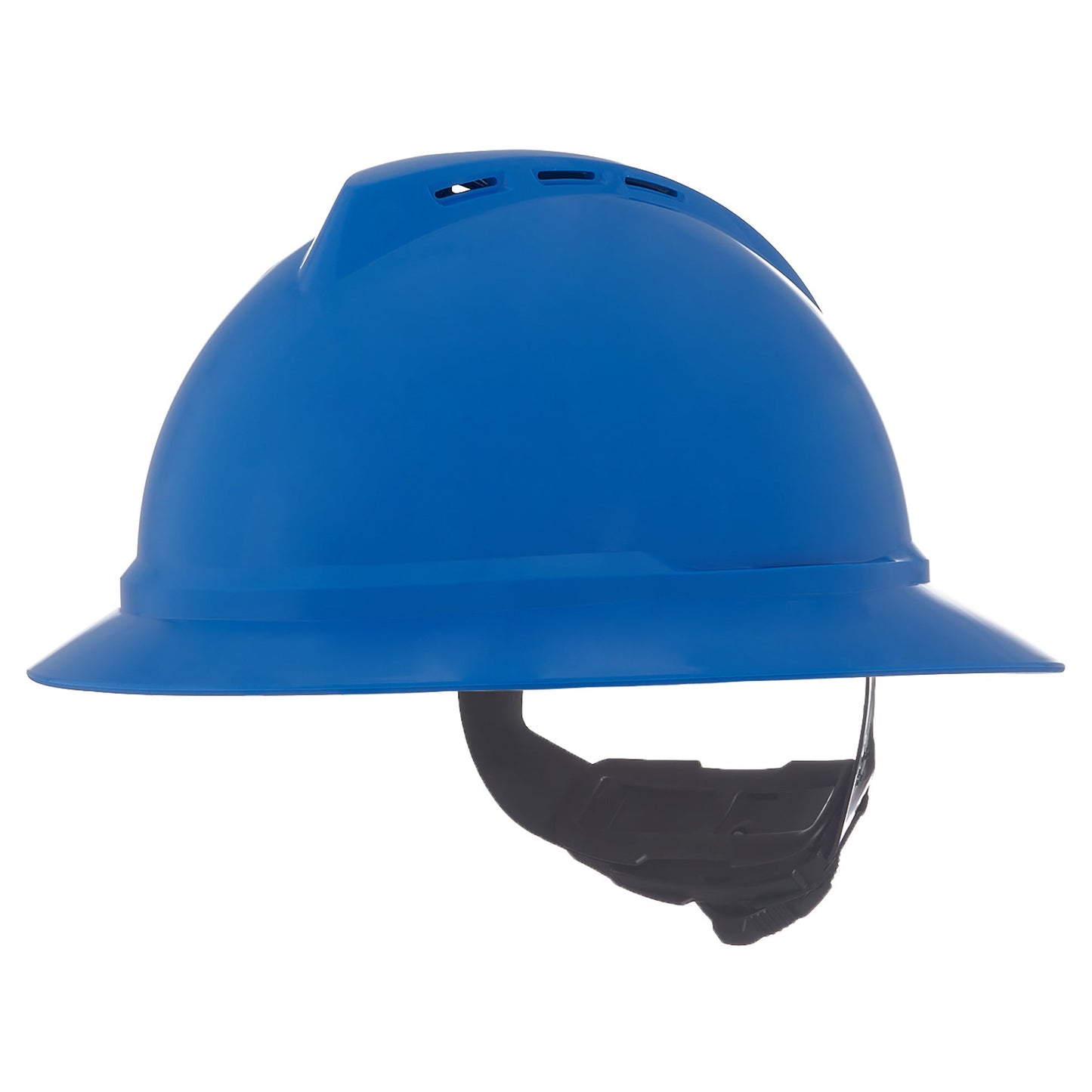 White Hard Hats - MSA - Vented Full Brim Design