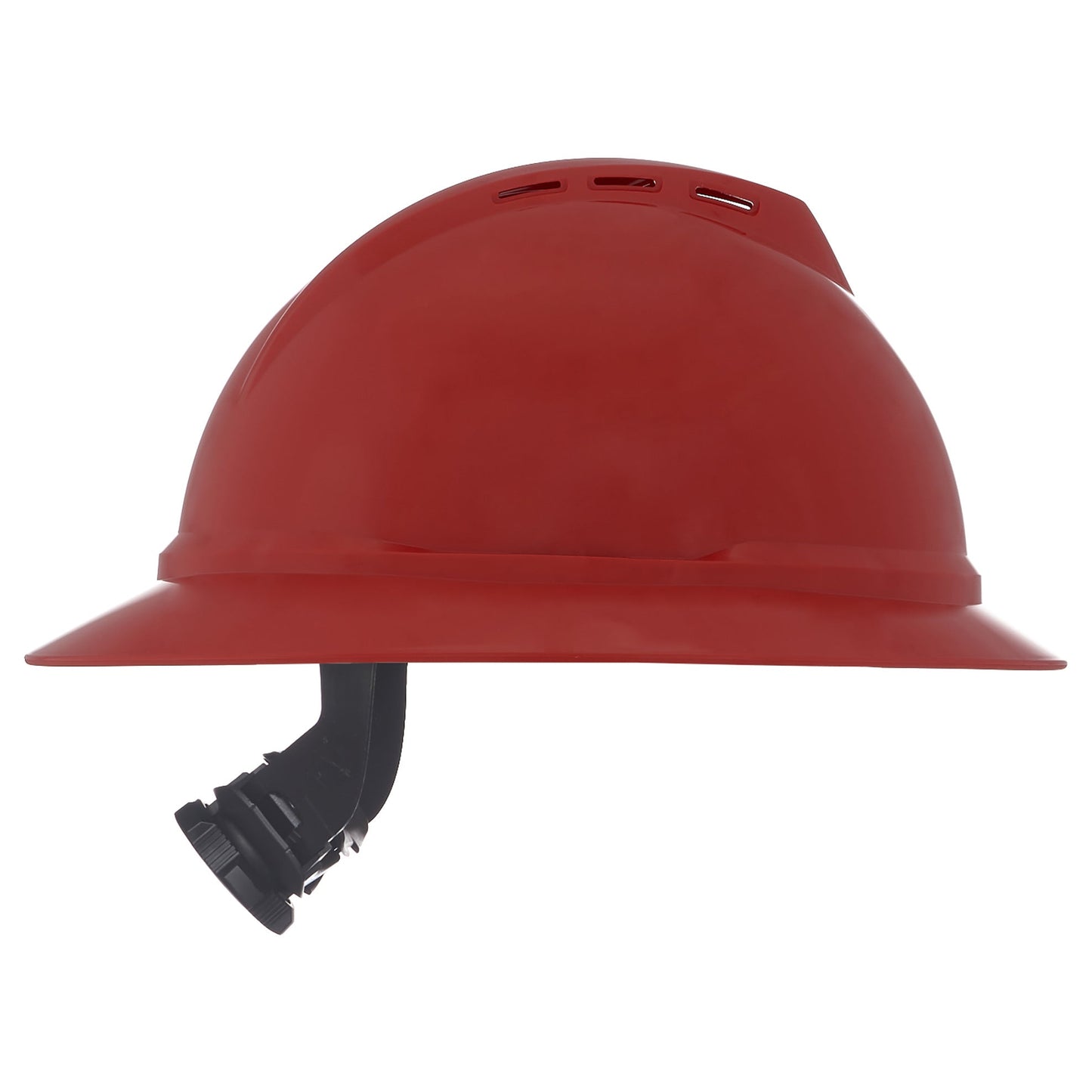 White Hard Hats - MSA - Vented Full Brim Design
