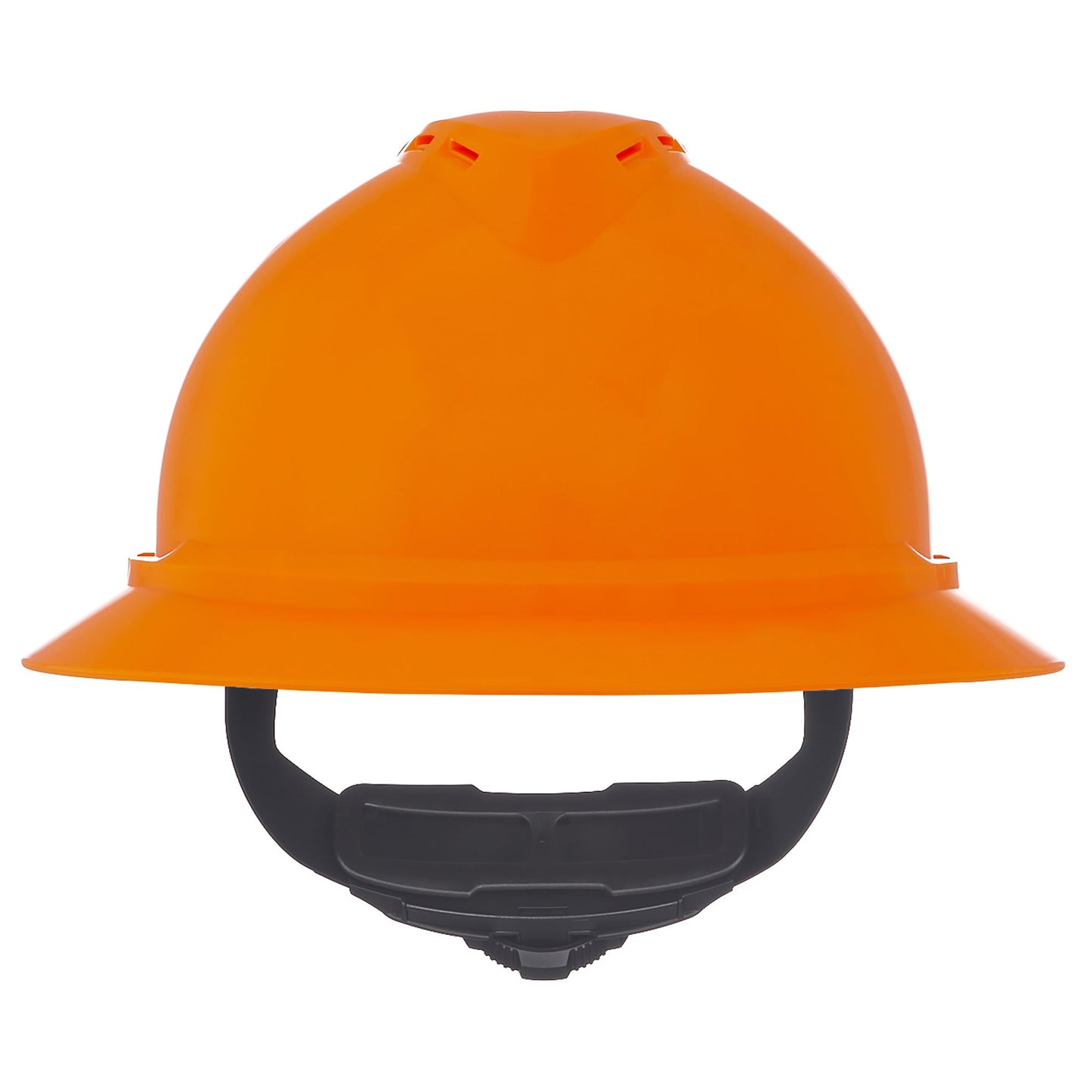 White Hard Hats - MSA - Vented Full Brim Design